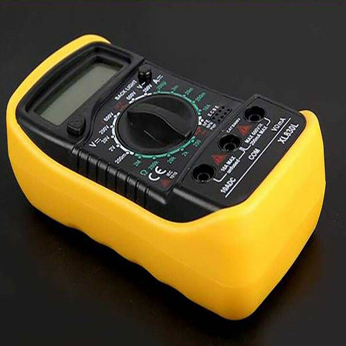 XL830L AC/DC Digital Multimeter Current New Tester Volt Meter Ohmmeter Ammeter - Battery Mate